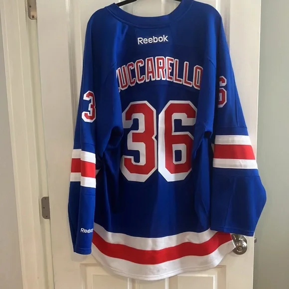Official Licensed NHL Mats Zuccarello NY Rangers Jersey Size XXL - Picture 7 of 8